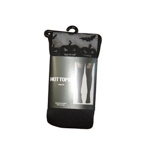 Hot Topic Halloween Bat Jack O'Lantern Tights ONE SIZE FITS MOST